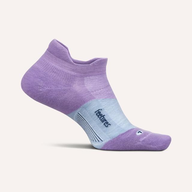 Feetures! Merino 10 Cushion No Show Tab 942 Lilac Bloom