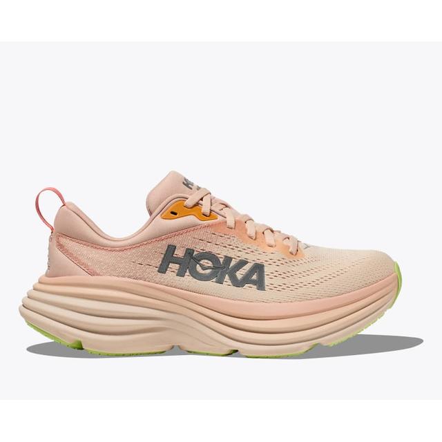 Hoka Womens Bondi 8 Wide CRV Cream/Vanilla