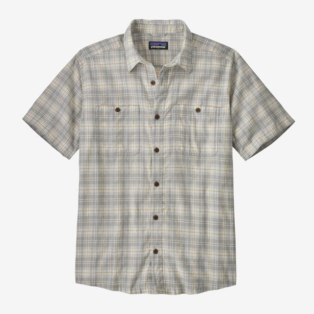 Patagonia Mens Back Step Shirt BHSA Beyond Horizons: Salt Grey