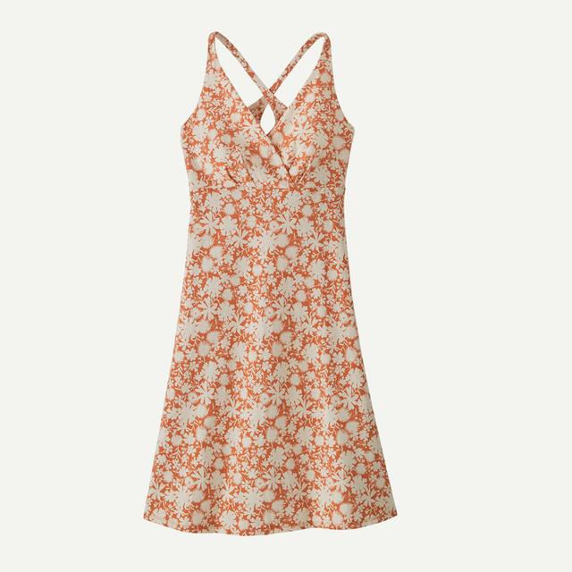 Patagonia Womens Amber Dawn Dress Way Back: Rock Melon