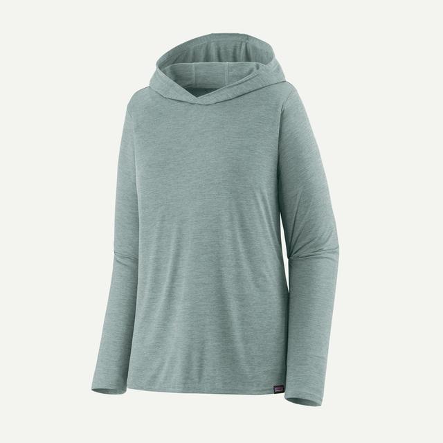 Patagonia Womens Capilene Cool Daily Hoody TMBX Thermal Blue - ight Thermal Blue X-Dye / L