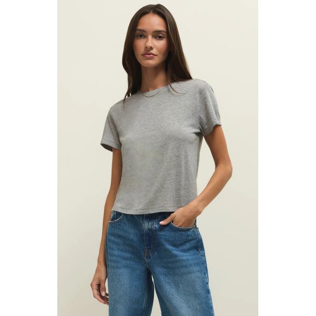 Z Supply W Tourist Tee CLH Classic Heather Grey