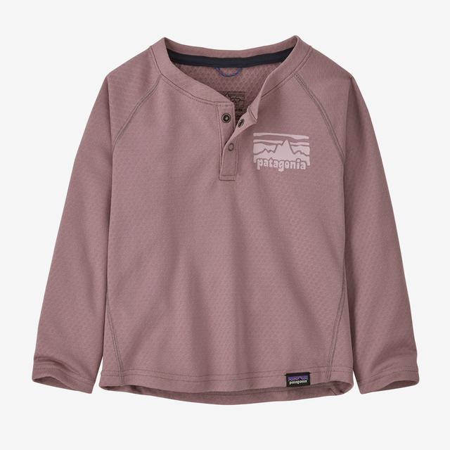 Patagonia Baby Cap MW Henley FRMV Fitz Roy Rambler: Stormy Mauve
