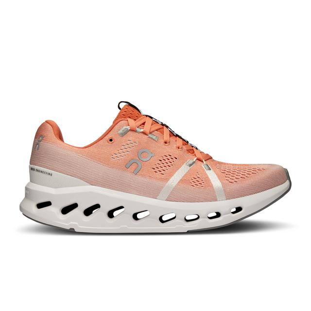 On Running Womens Cloudsurfer Flame | White