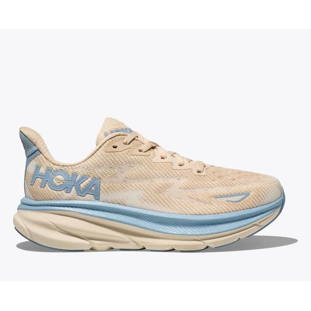 Hoka Mens Clifton 9 OKLB Oak/Alabaster