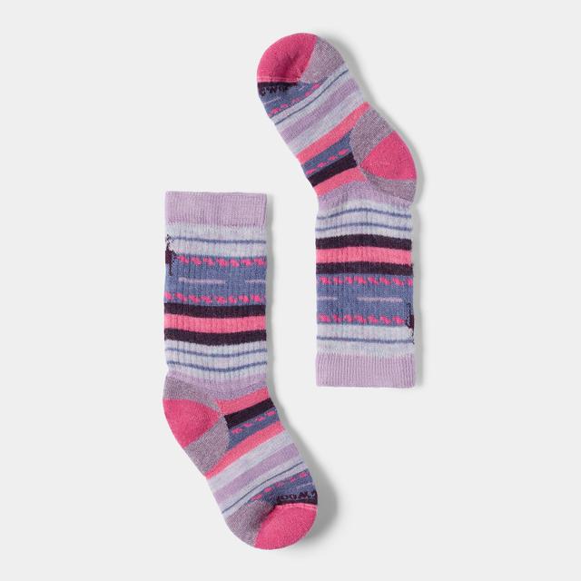 Smartwool Kids Hike Full Cushion Margarita Crew Socks R13 Purple Dawn