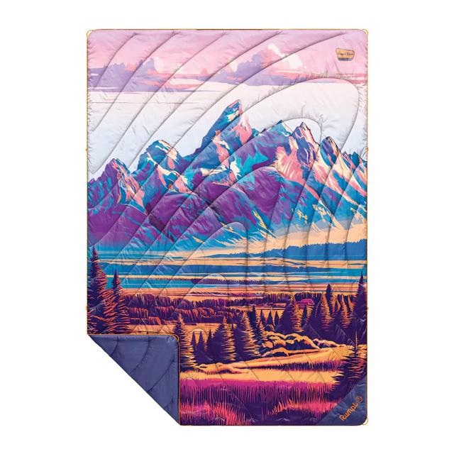 Rumpl Original Puffy Blanket - 1P National Park Grand Teton
