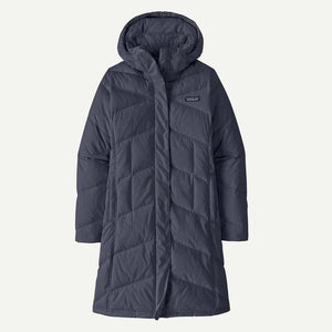 Patagonia Womens Down With It Parka SNBE Sunken Blue