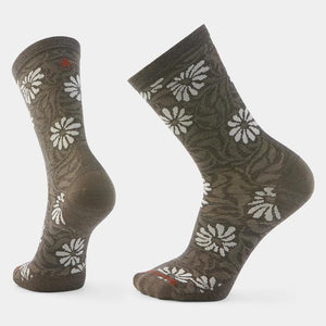 Smartwool Womens Everyday Floral Crew 236 Taupe