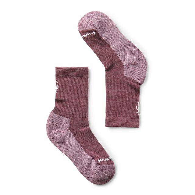 Smartwool Kids Hike Light Cushion Crew Socks J19 Argyle Purple