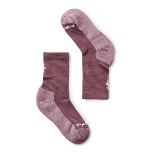 Smartwool Kids Hike Light Cushion Crew Socks J19 Argyle Purple