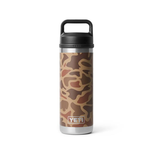Yeti Rambler 18 oz Bottle with Chug Cap Wetlands Camo