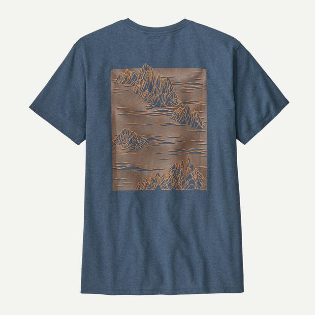 Patagonia Mens Strataspire Responsibili-Tee UTB Utility Blue