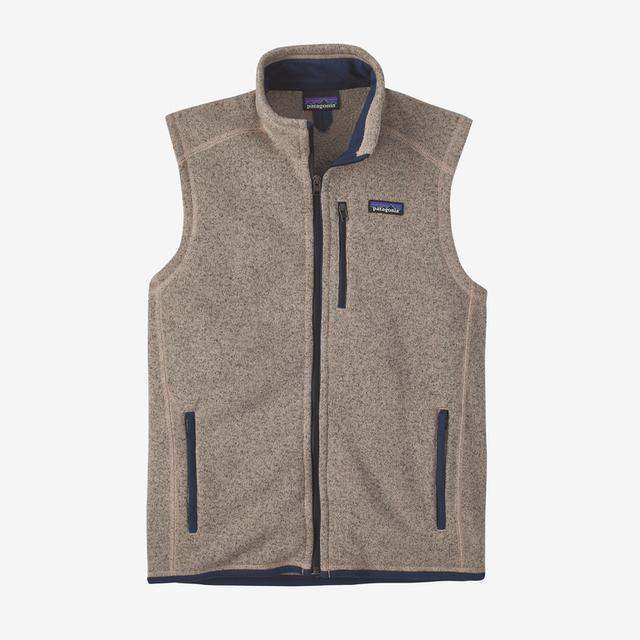 Patagonia Mens Better Sweater Vest ORTN Oar Tan