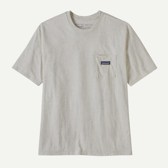 Patagonia Mens Daily Pocket Tee Birch White