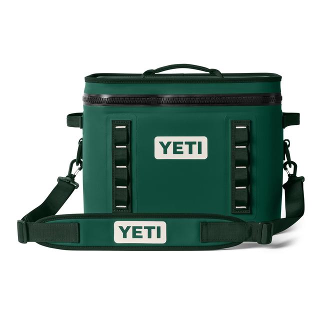 Yeti Hopper Flip 18 Soft Cooler Black Forest Green