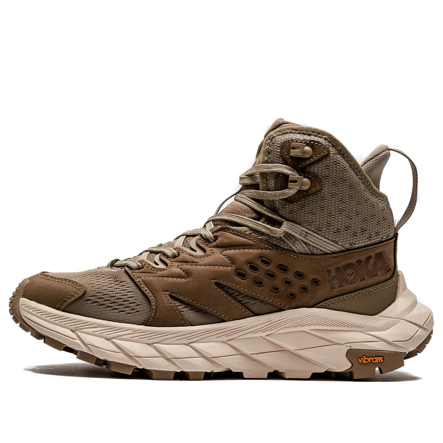 Hoka Womens Anacapa Breeze Mid Dune/Eggnog
