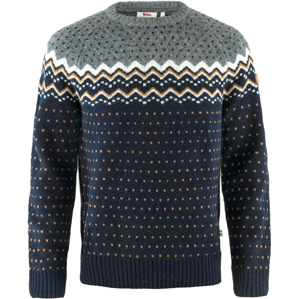 Fjallraven Men's Ovik Knit Sweater Dark Navy