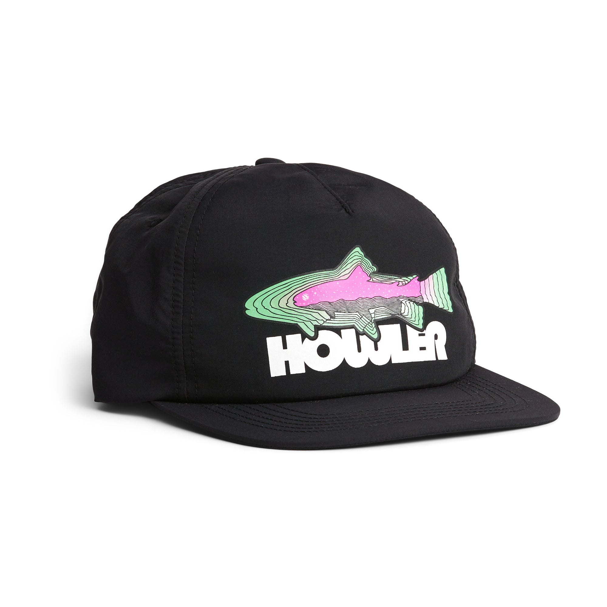 Howler Brothers Unstructured Snapback Trucha: Black