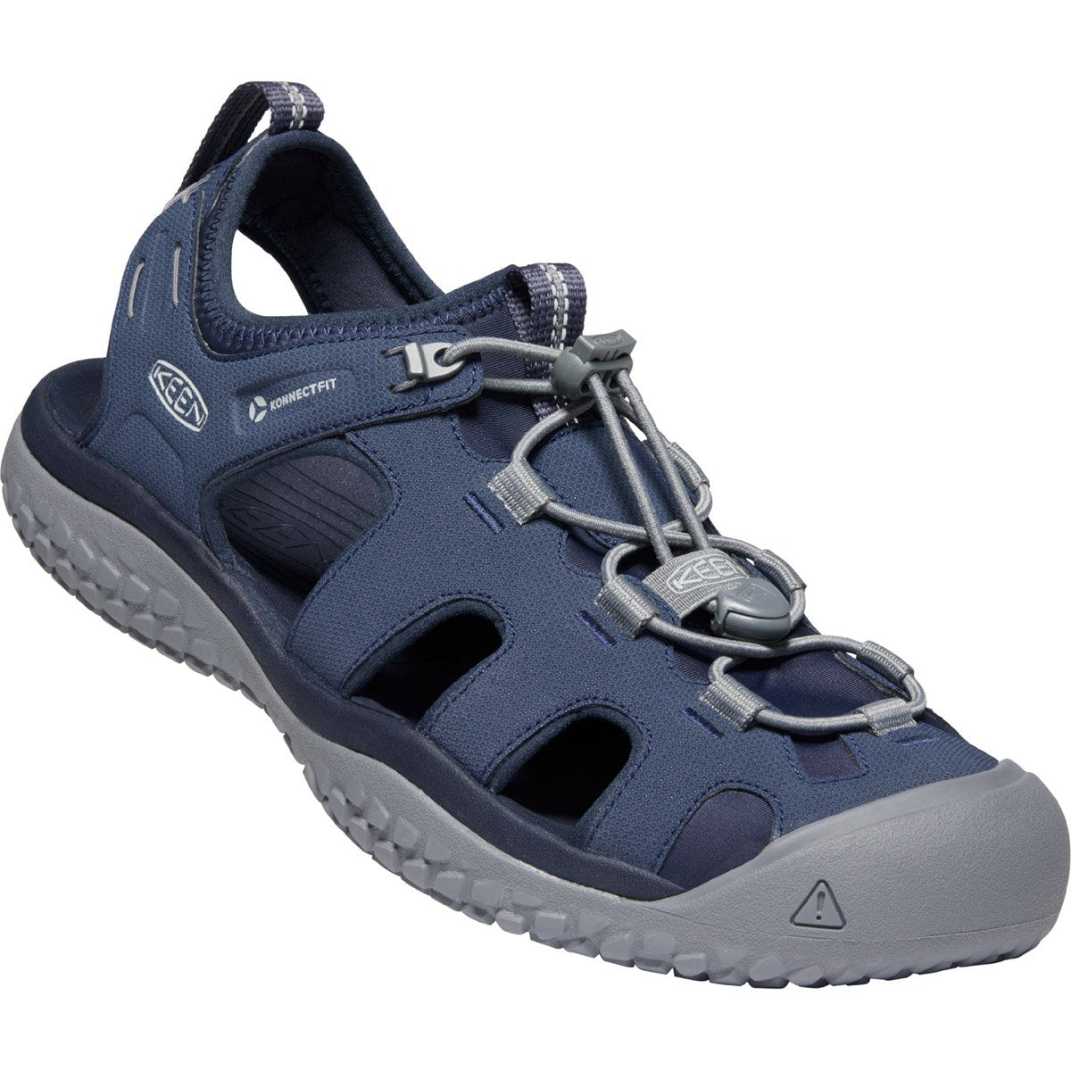 Keen Men's Solr Sandal Navy/Steel Grey
