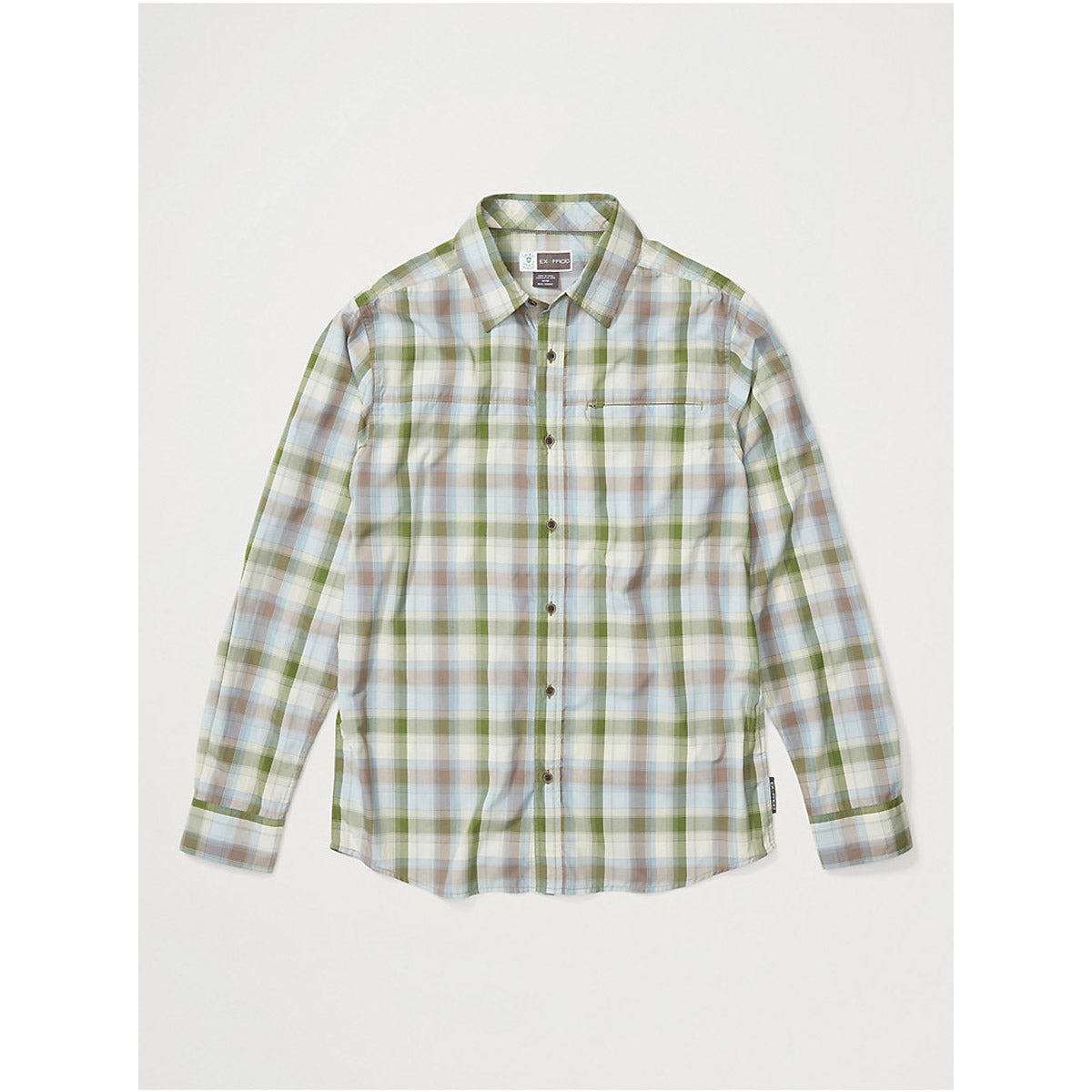 Exofficio Men's BugsAway Panamint Long-Sleeve Shirt Alpine Green