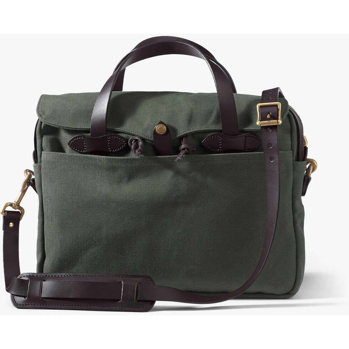 Filson Rugged Twill Original Briefcase Otter Green