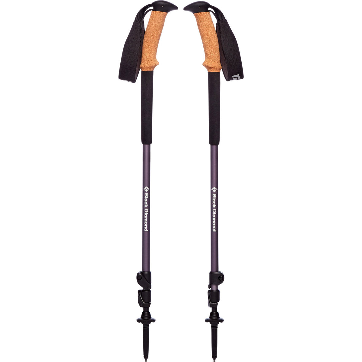 Black Diamond Trail Ergo Cork Trekking Poles Granite