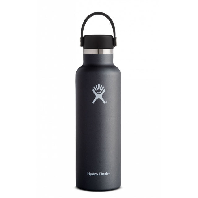 Hydro Flask 21 oz Standard Mouth Water Bottle Black Butte