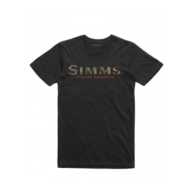 Simms Fishing Men's Simms Logo T-Shirt Black