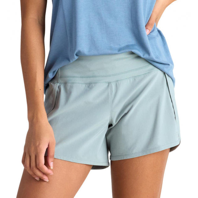 Free Fly Apparel Women's Bamboo-Lined Breeze Short Green Haze