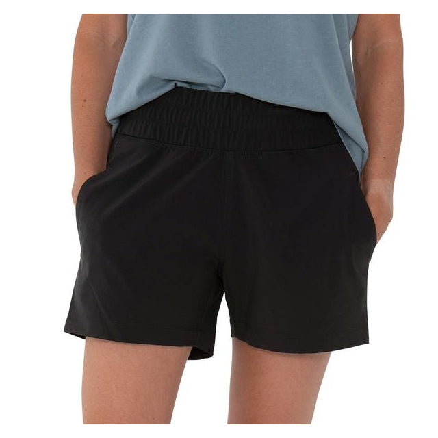 Free Fly Apparel Women's Pull-On Breeze Short Black