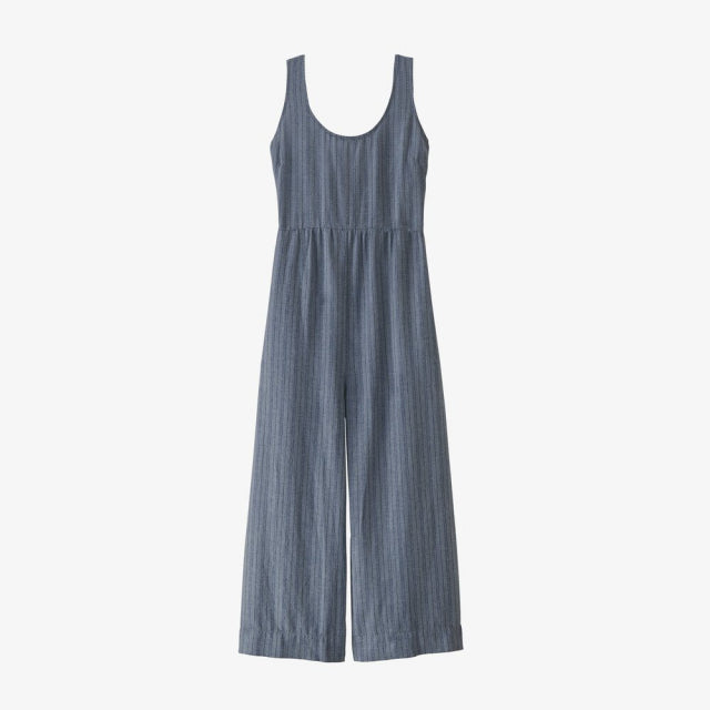 Patagonia Women&#39;s Garden Island Jumpsuit BPGY Bayshore: Plume Grey