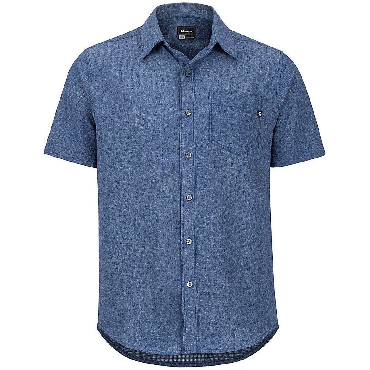 Marmot Men's Aerobora Short Sleeve Shirt-42100_Arctic Navy