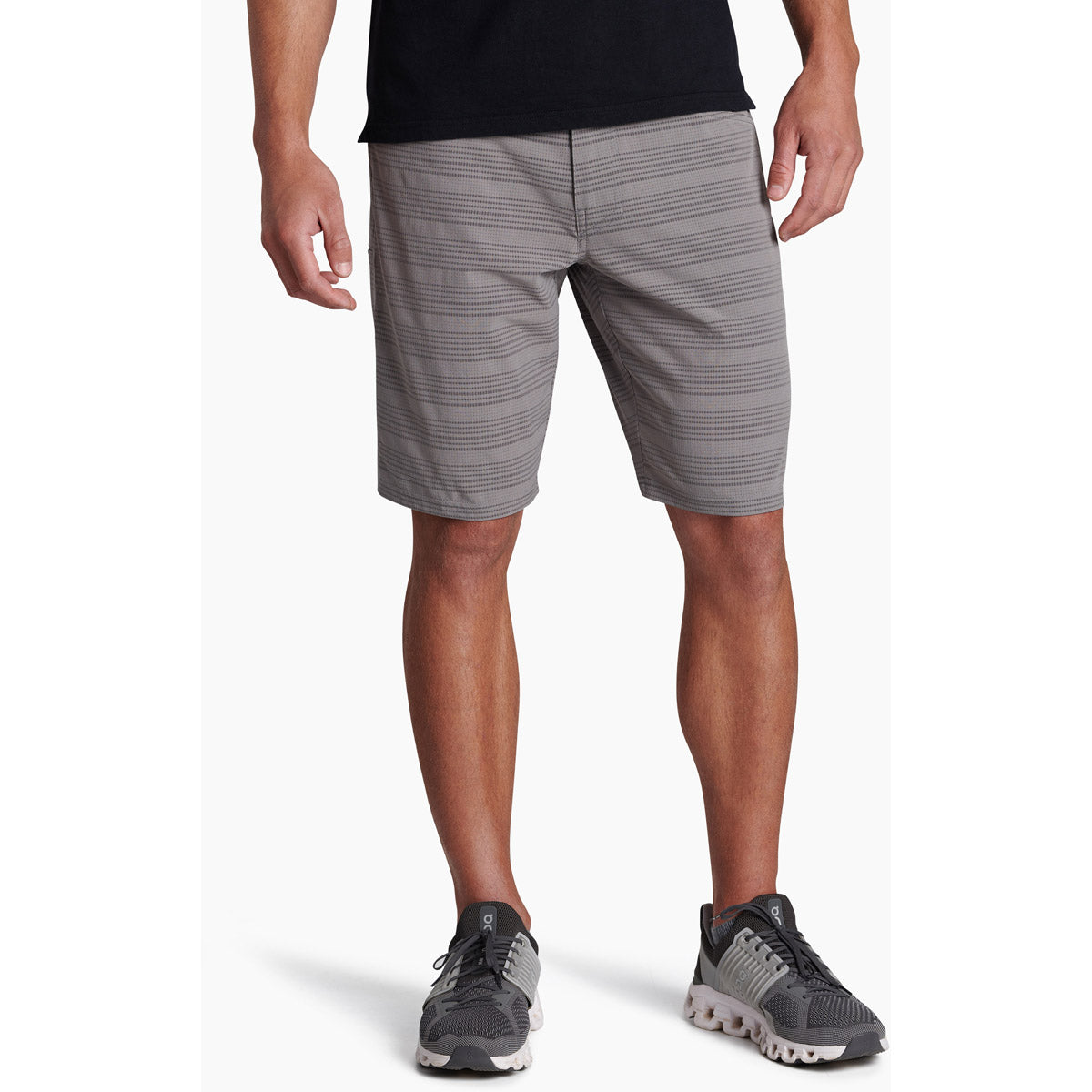 Kuhl Men&#39;s Upriser Short 10&quot; Stripe Grizzly
