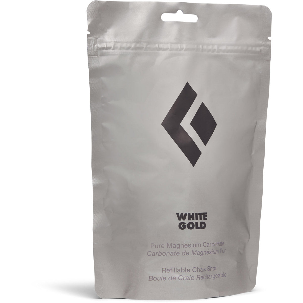 Black Diamond White Gold Refillable Chalk Shot NO COLOR