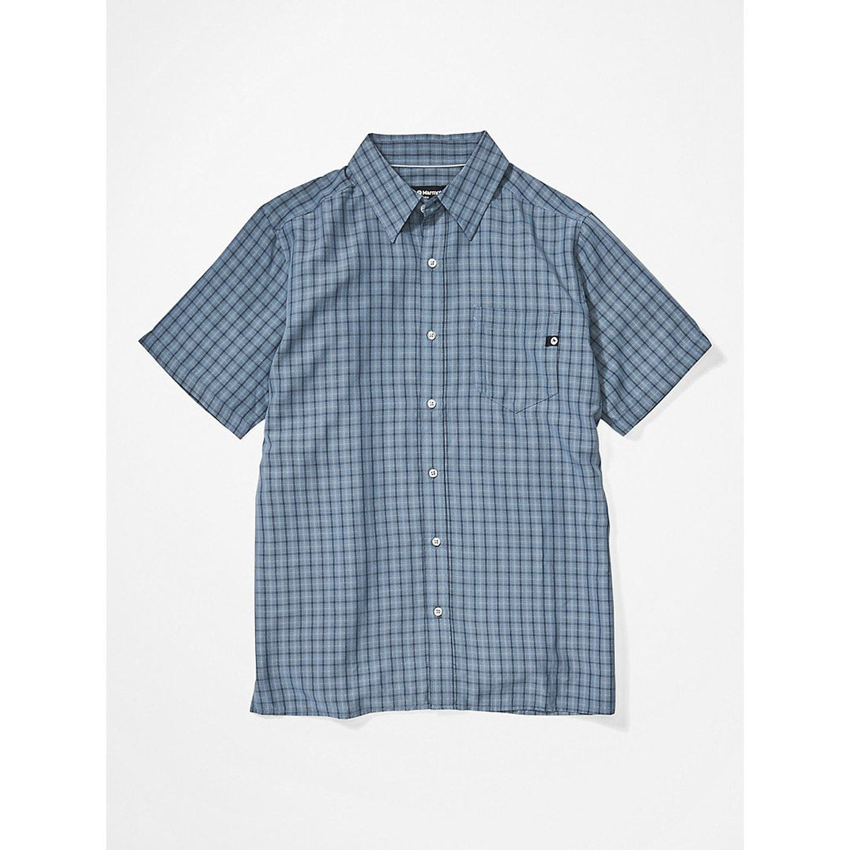 Marmot Men's Eldridge Short Sleeve Shirt Steel Onyx