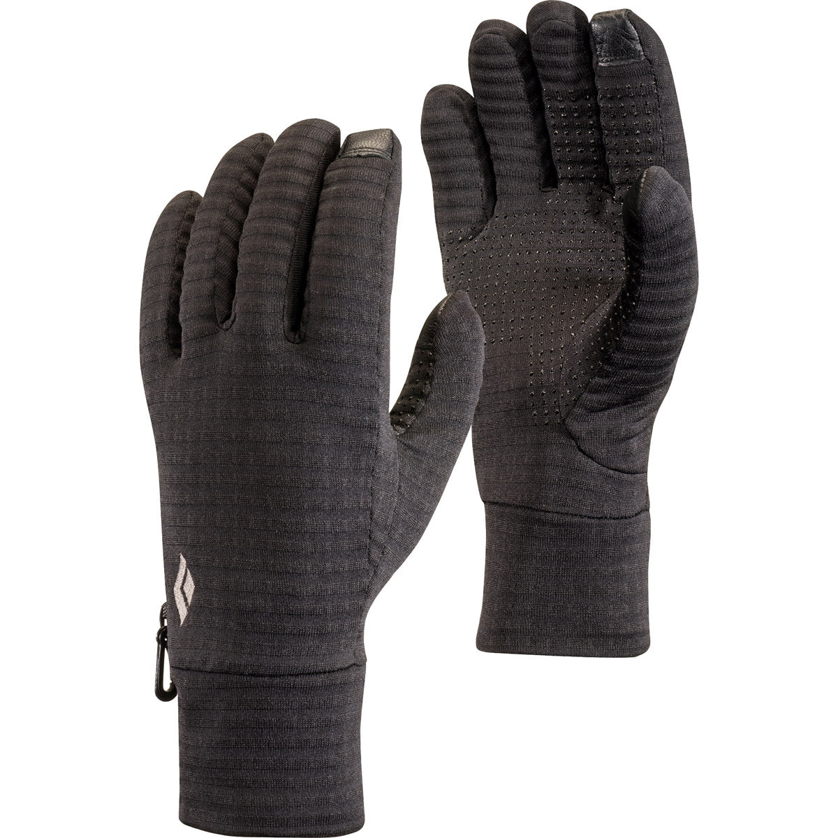 Black Diamond Lightweight GridTech Fleece Gloves Black