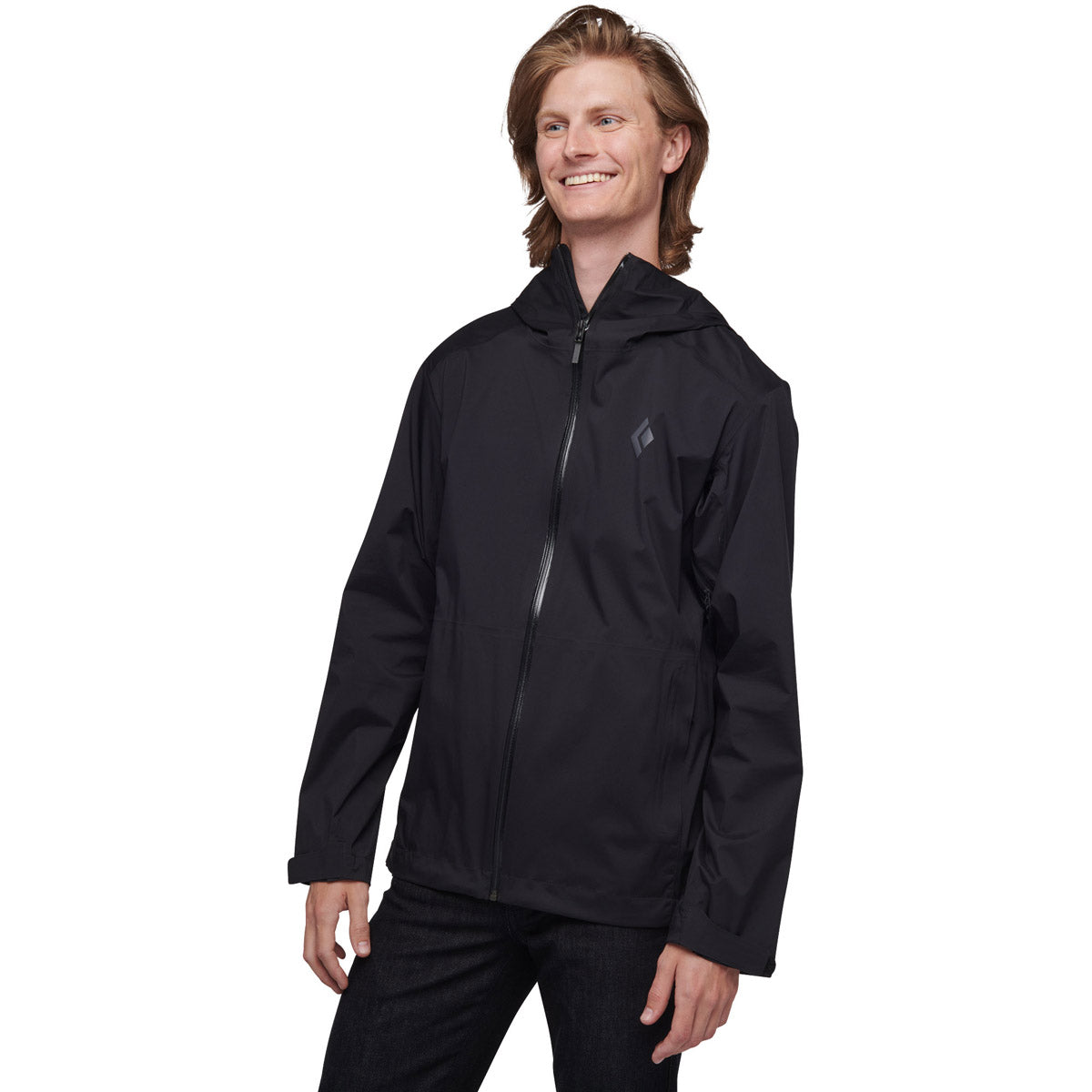 Black Diamond Men's Stormline Stretch Rain Shell Black