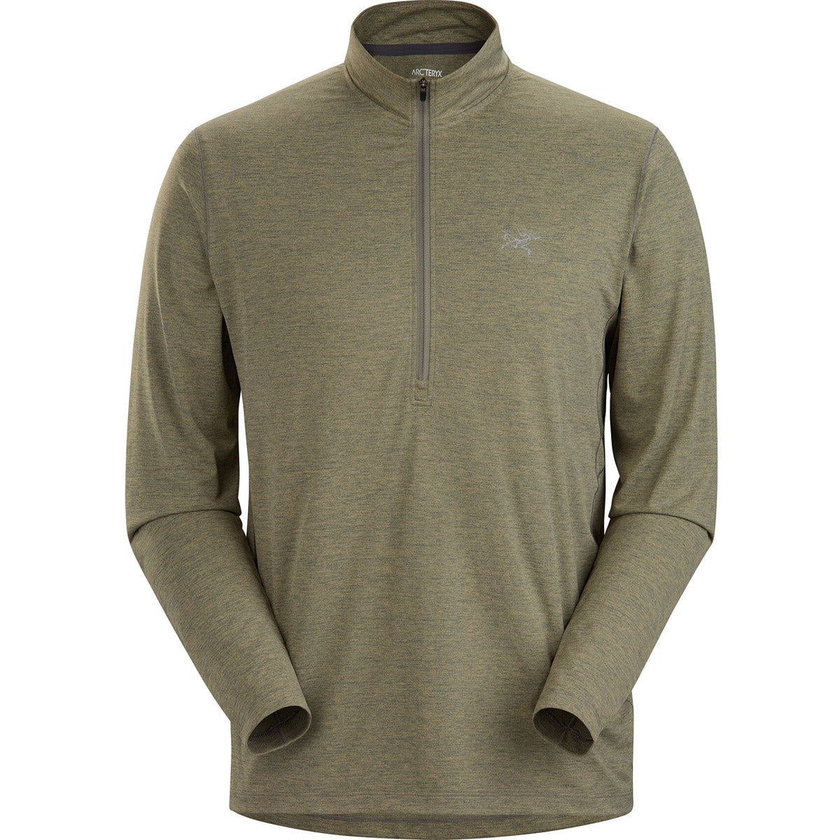 Arcteryx Men's Cormac Zip Neck Long Sleeve Shirt Forage