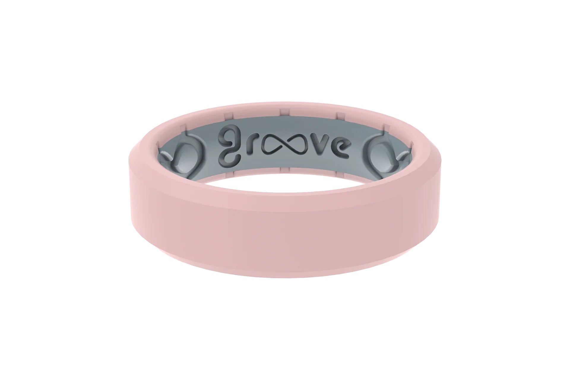 Groove Life Corp Women's Groove Edge Thin Rose Quartz