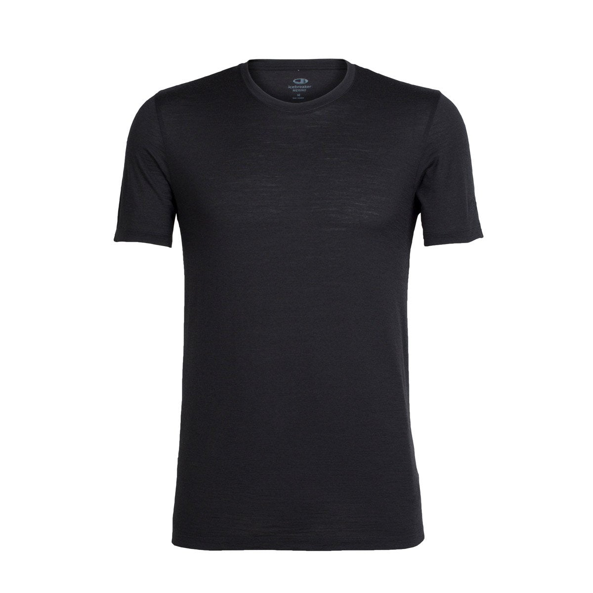Icebreaker Men's Tech Lite Short Sleeve Crewe Black