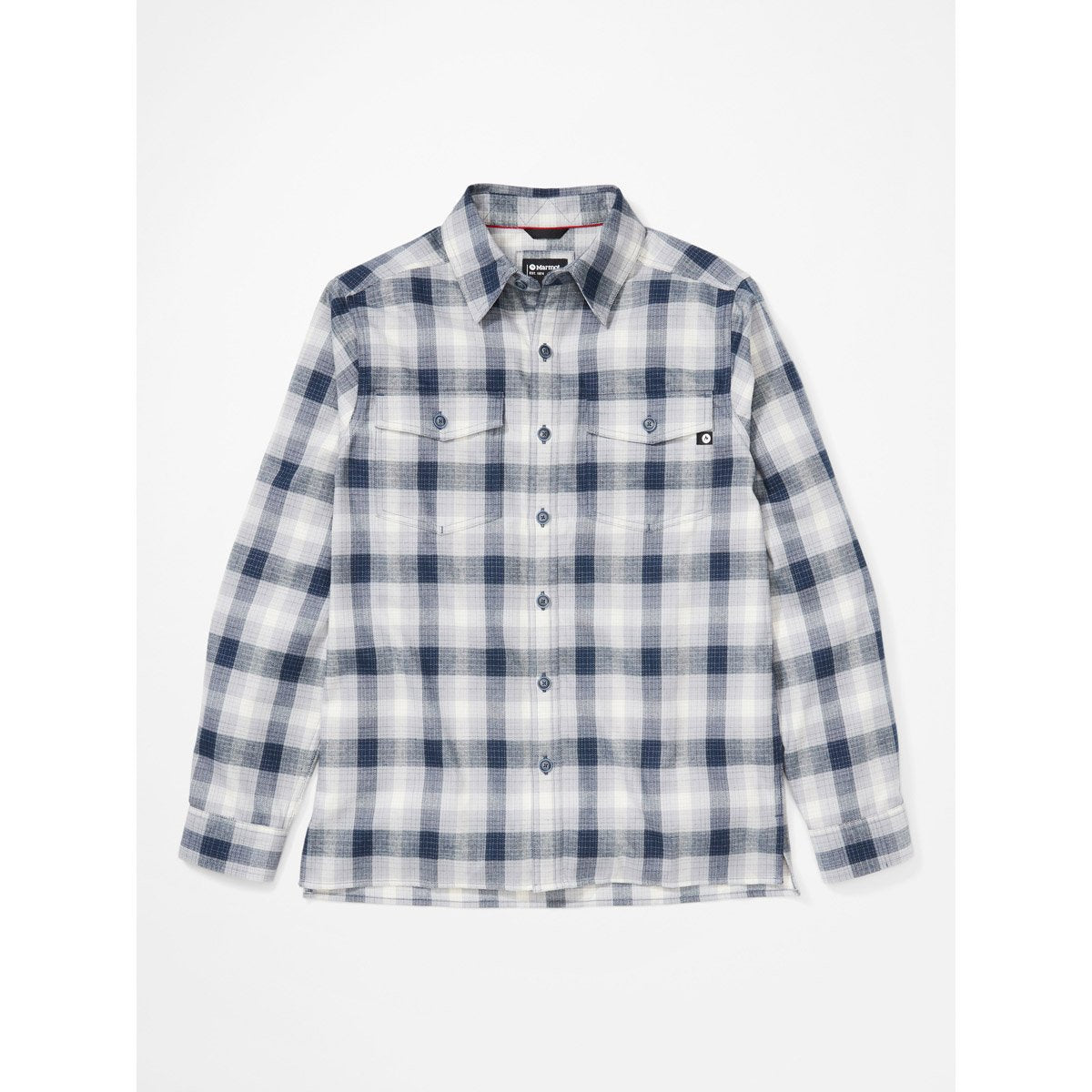 Marmot Men's Movatn Heavyweight Long-Sleeve Flannel Shirt Dark Indigo