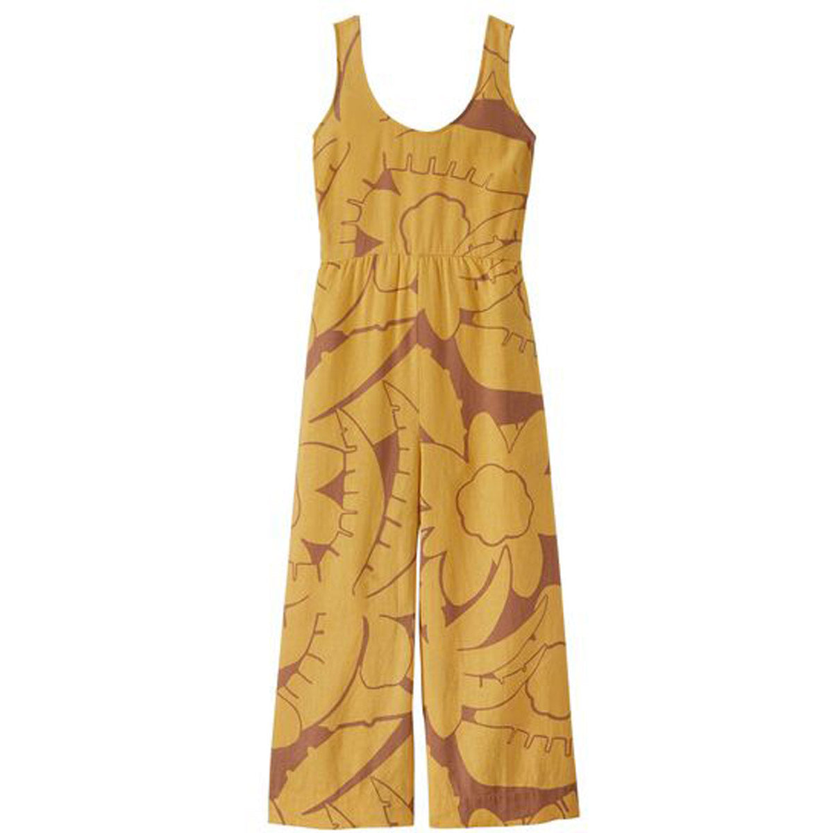 Patagonia Women's Garden Island Jumpsuit Abundance: Surfboard Yellow