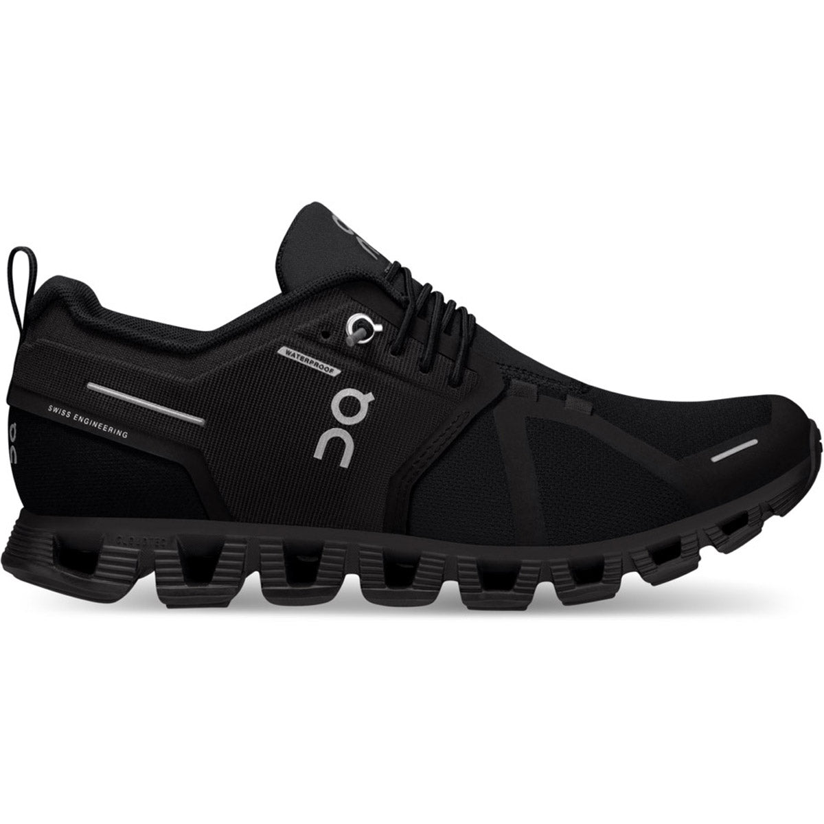 On Running Women's Cloud 5 Waterproof All Black