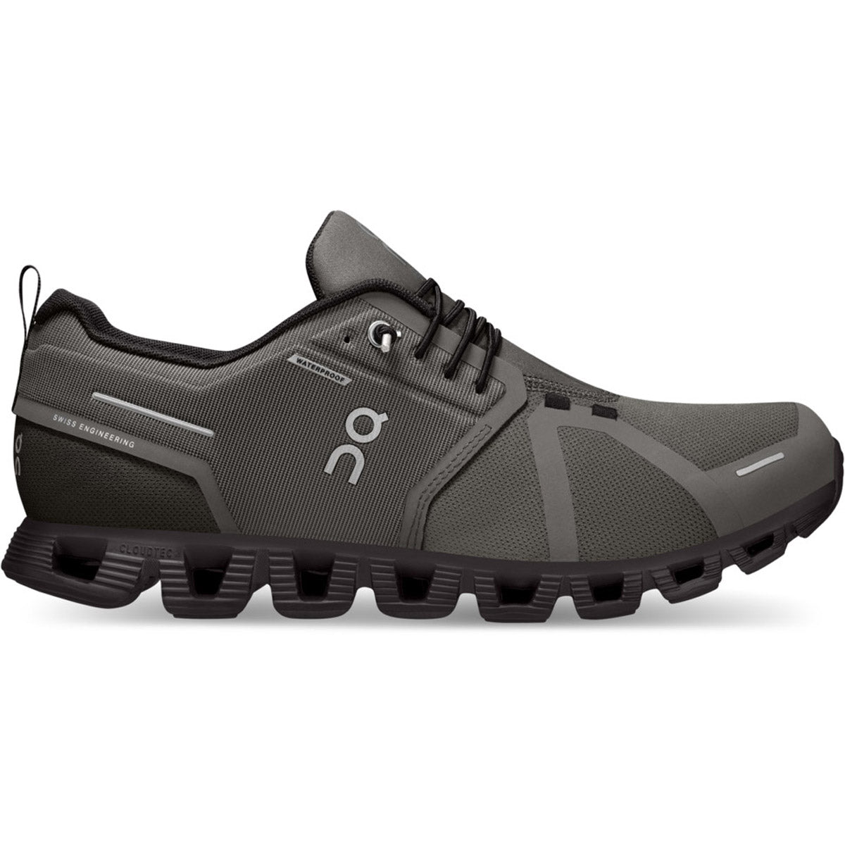 On Running Men&#39;s Cloud 5 Waterproof Olive | Black