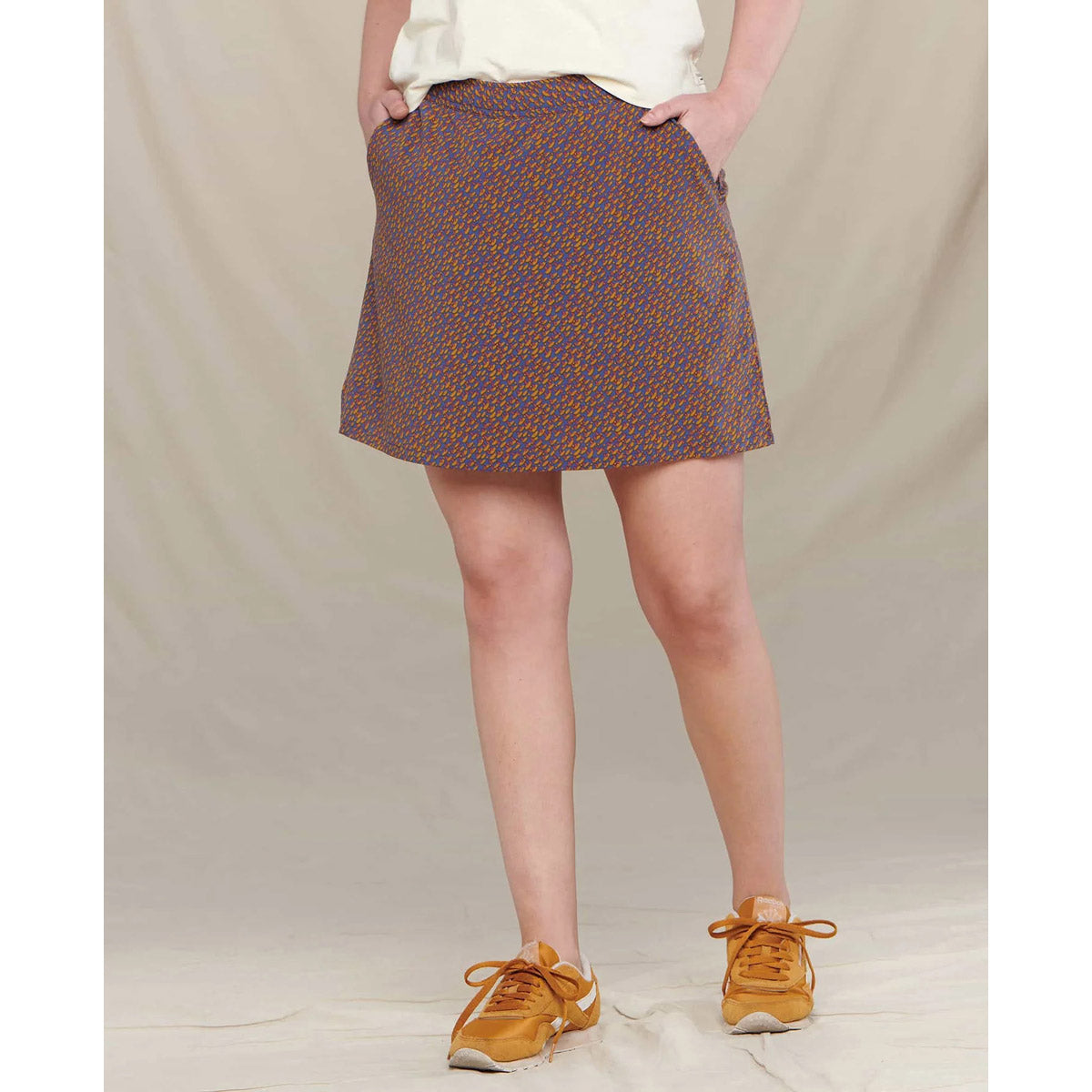Toad&amp;Co. Women&#39;s Sunkissed Weekend Skort Iris Geo Print