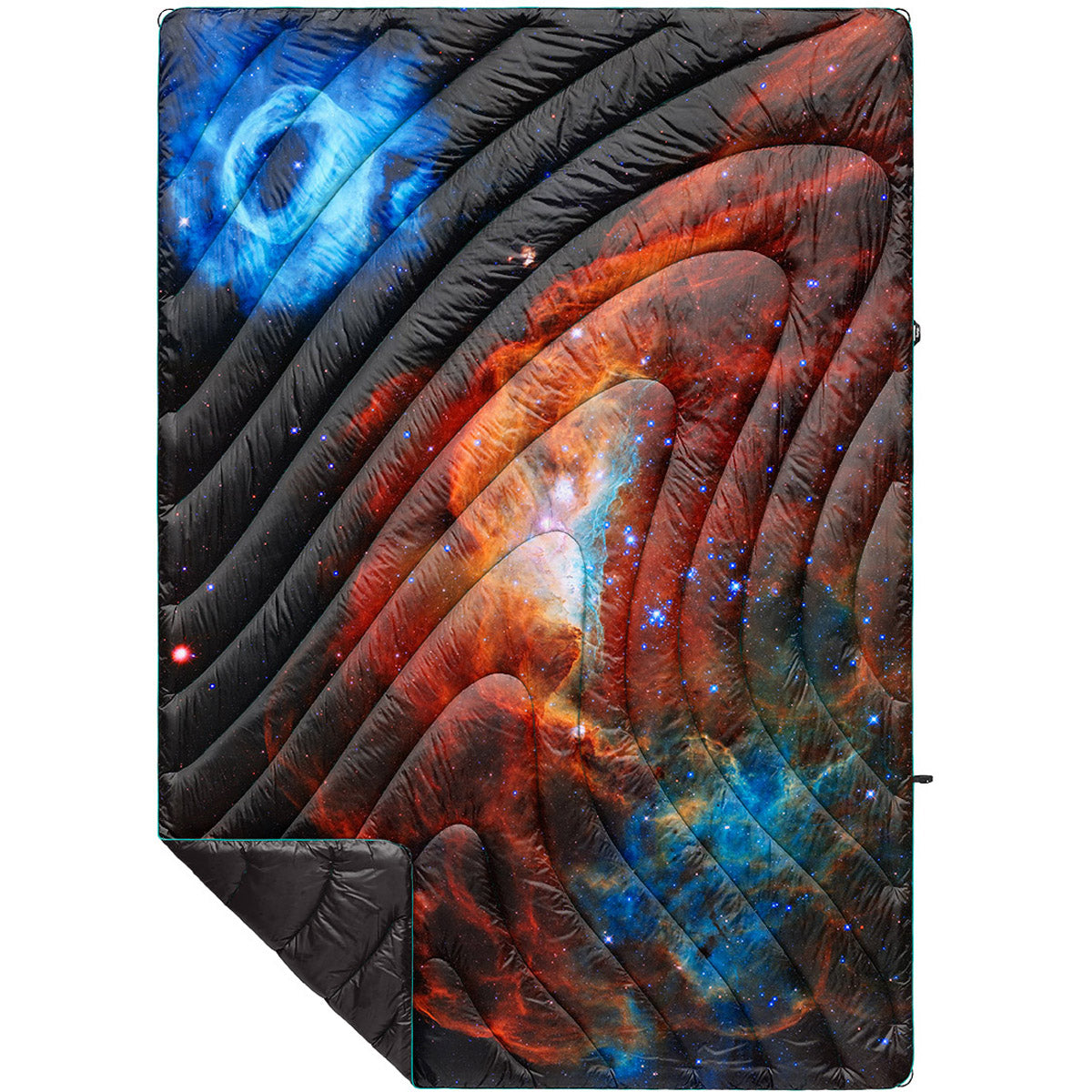 Rumpl Original Puffy Blanket - Printed 1-Person Cosmic Reef