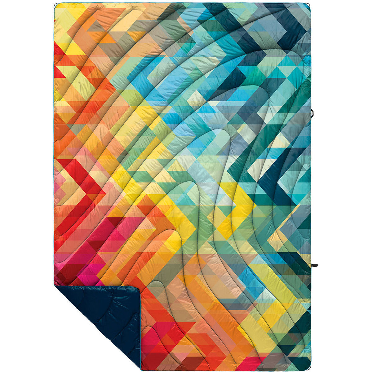 Rumpl Original Puffy Blanket - Printed 1-Person Geo
