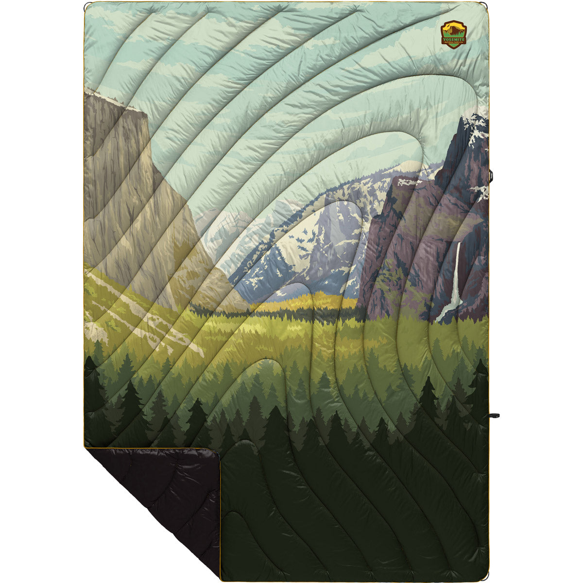 Rumpl Original Puffy Blanket - Printed 1-Person Yosemite