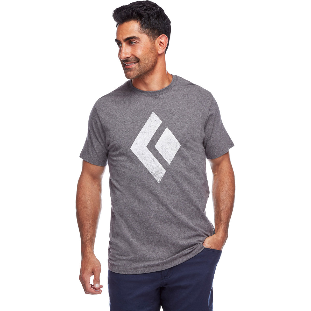Black Diamond Men's Chalked Up Tee Charcoal Heather